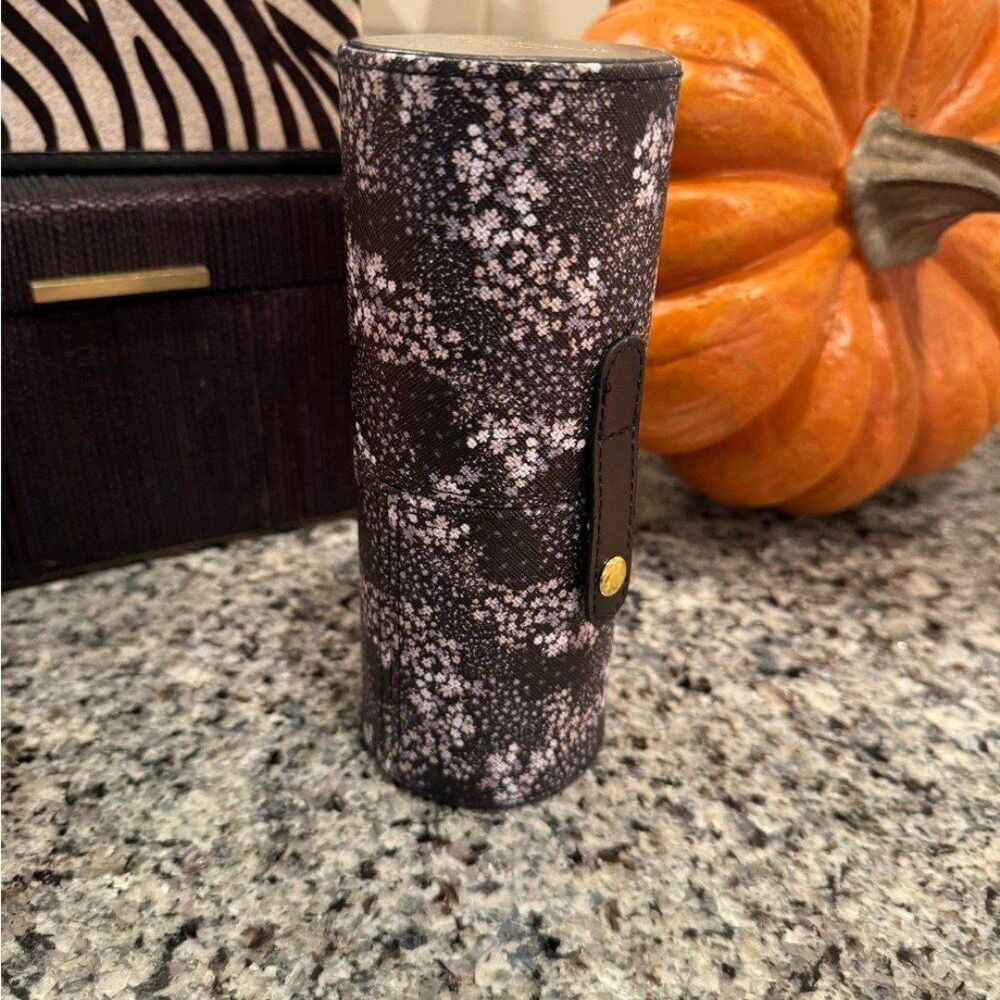 Make up/pencil case Monogram Flower
